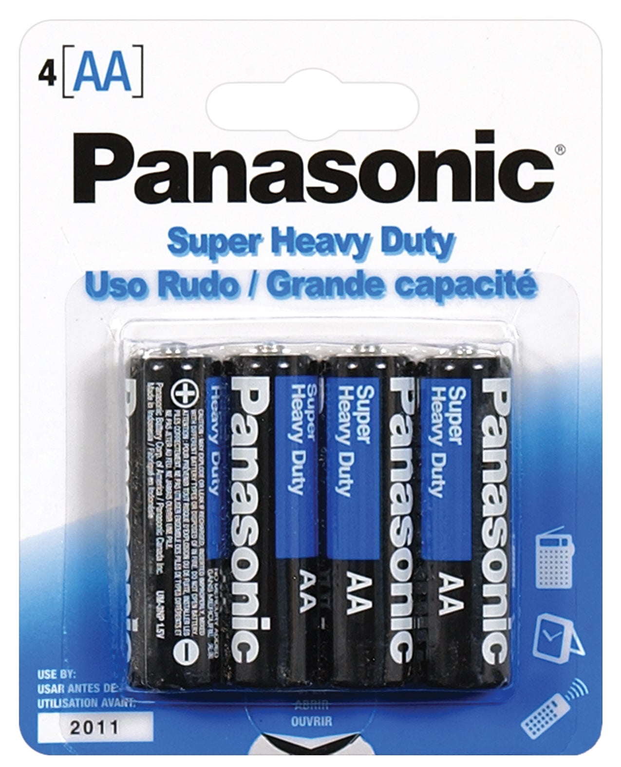 Panasonic Super Heavy Duty Battery AA – Pack of 4