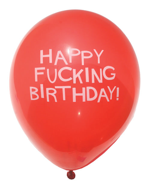 11″ Happy Fucking Birthday Balloons – Bag of 8