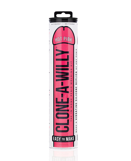 Clone-A-Willy Kit Vibrating – Hot Pink