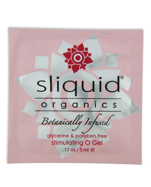NO ETA Sliquid Organics O Gel – .17 oz Pillow