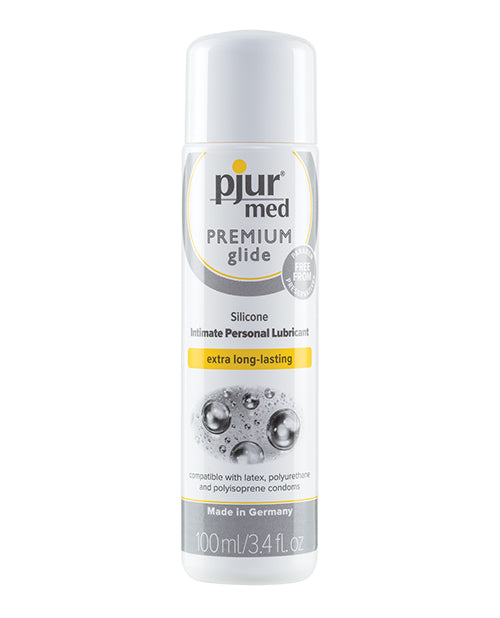 Pjur Med Premium Glide Concentrated Silicone Personal Lubricant – 100 ml Bottle