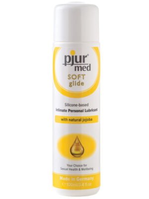 Pjur Med Soft Glide Silicone Based Personal Lubricant - 100 ml Bottle