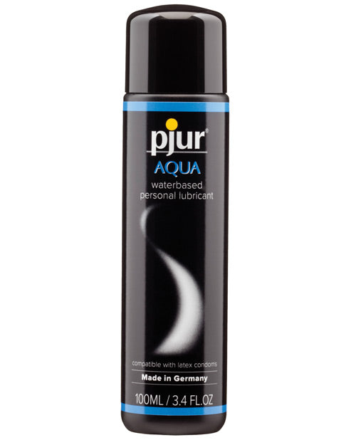 Pjur Aqua Personal Water Based Personal Lubricant - 100 ml Bottle - Image 3