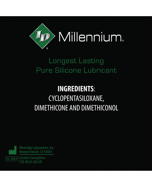 ID Millennium Silicone Lubricant - 1 oz Bottle - Image 6