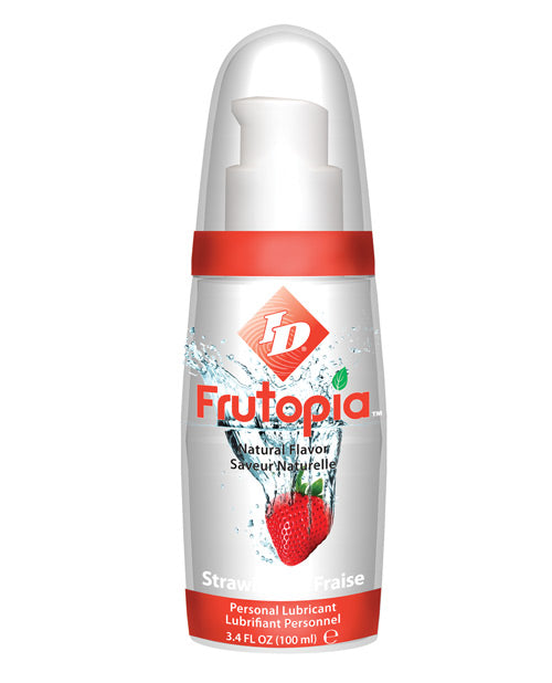 ID Frutopia Natural Lubricant – 3.4 oz Strawberry