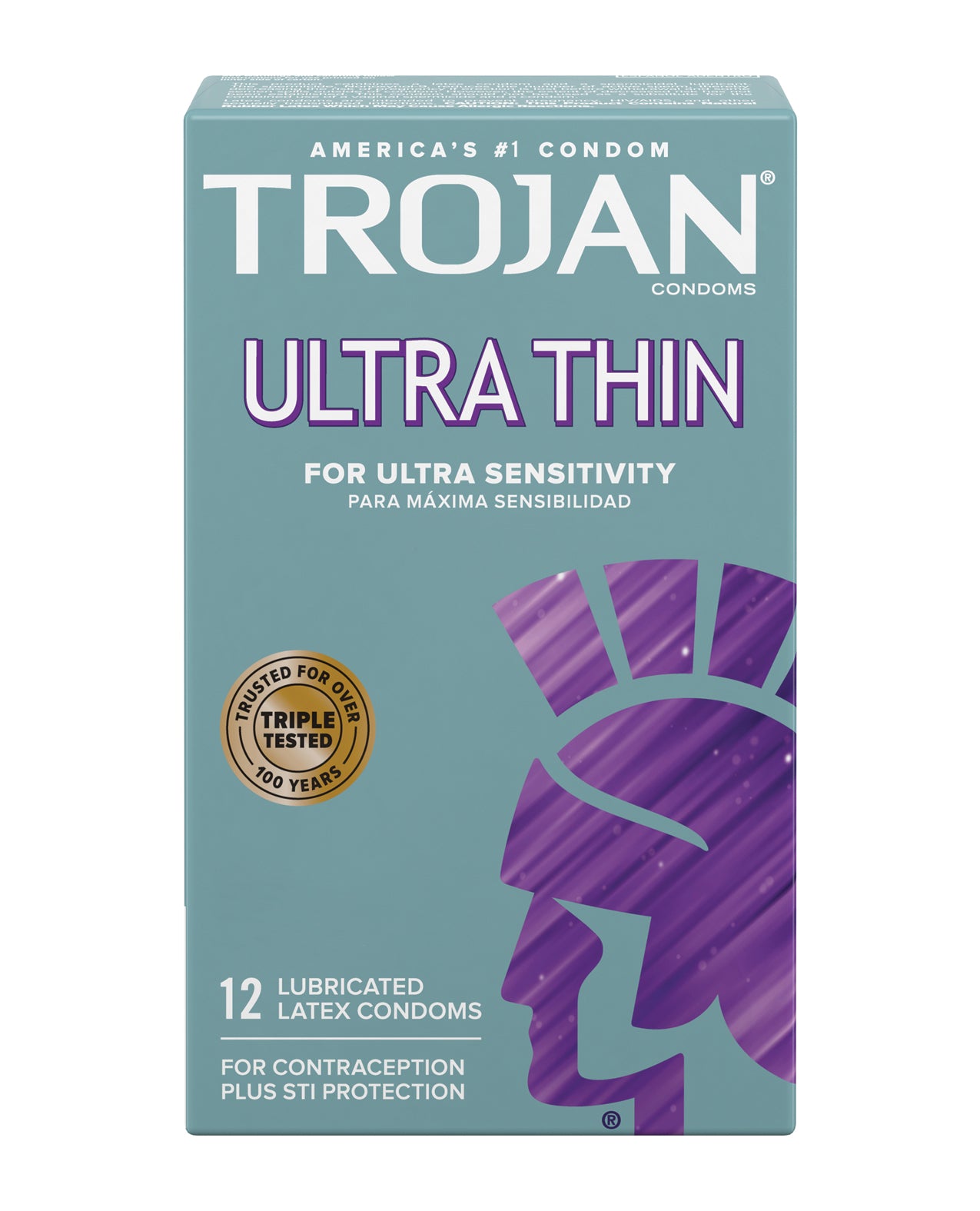 Trojan Ultra Thin Condoms – Box of 12
