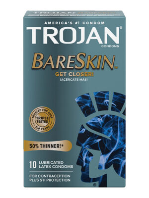 Trojan BareSkin Condoms - Box of 10