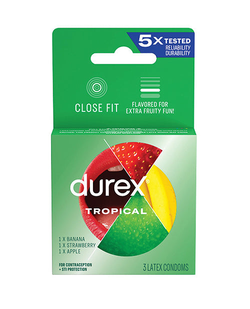 Durex Tropical Flavors – Box of 3