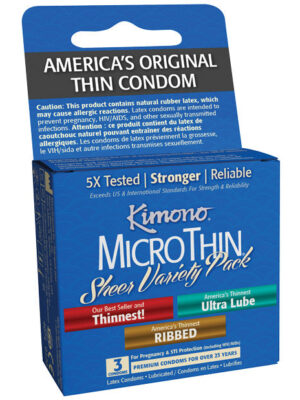 Kimono Micro Thin Variety Pack - Box of 3