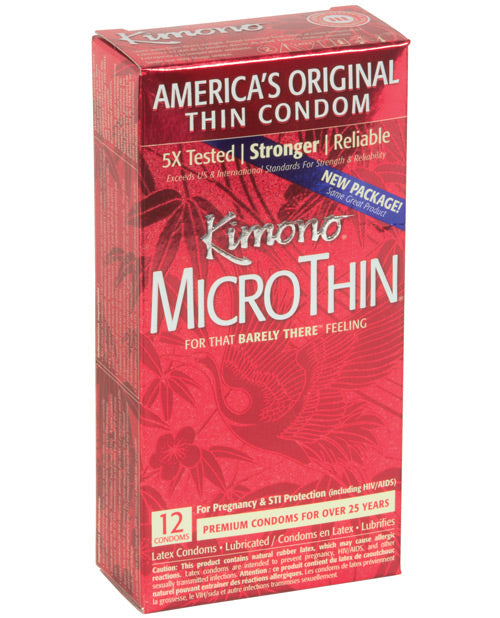 Kimono Micro Thin Condoms – Box of 12