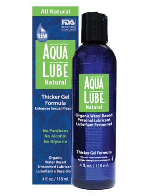 Aqua Lube Natural - 4 oz Bottle
