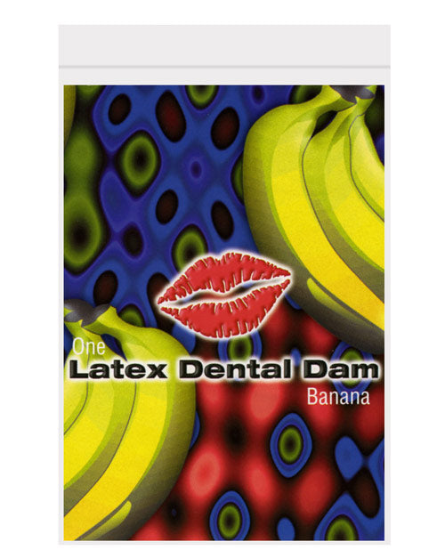 Trust Dam Latex Dental Dam – Banana