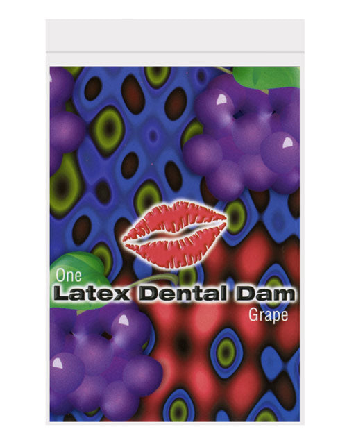 Trust Dam Latex Dental Dam – Grape