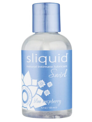 Sliquid Naturals Swirl Lubricant - 4.2 oz Blue Raspberry