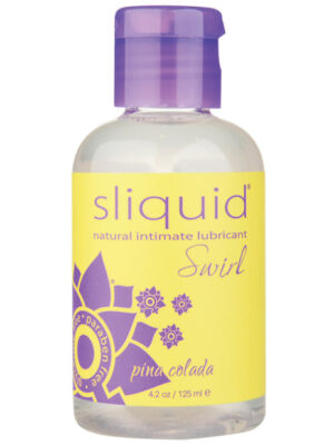 Sliquid Naturals Swirl Lubricant - 4.2 oz Pina Colada