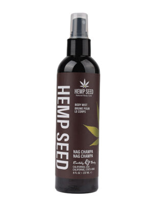 Earthly Body Hemp Seed Moisturizing Body Mist - 8 oz Nag Champa