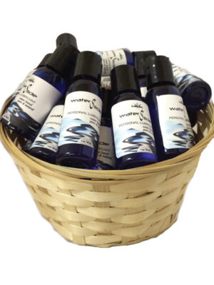 Earthly Body Waterslide Personal Lubricant w/Carrageenan - 1 oz Bottles Basket of 30
