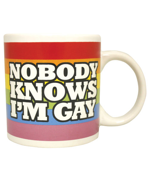 Attitude Mug Nobody Knows I'm Gay - Image 2