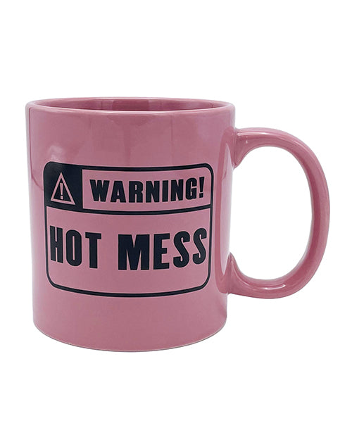 Attitude Mug Warning Hot Mess – 22 oz