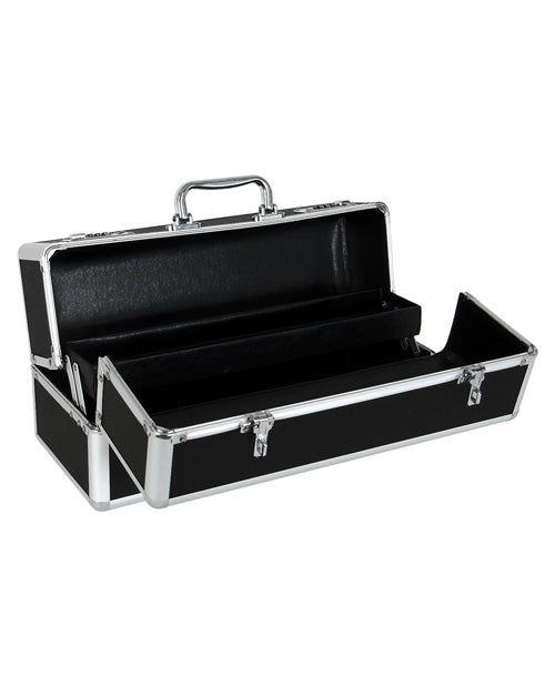 Large Lockable Vibrator Case – Black