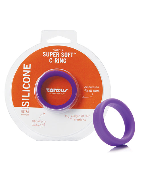 Tantus 1.5″ Supersoft C Ring – Lilac