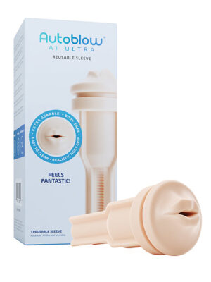 Autoblow AI Ultra Mouth Sleeve - Beige