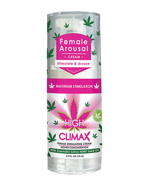 High Climax Female Stimulant w/Hemp Seed Oil – .5 oz