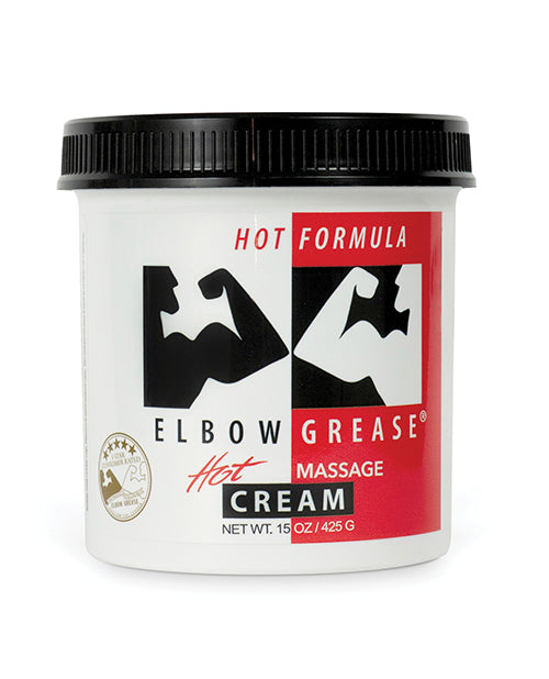 Elbow Grease Hot Cream – 15 oz Jar