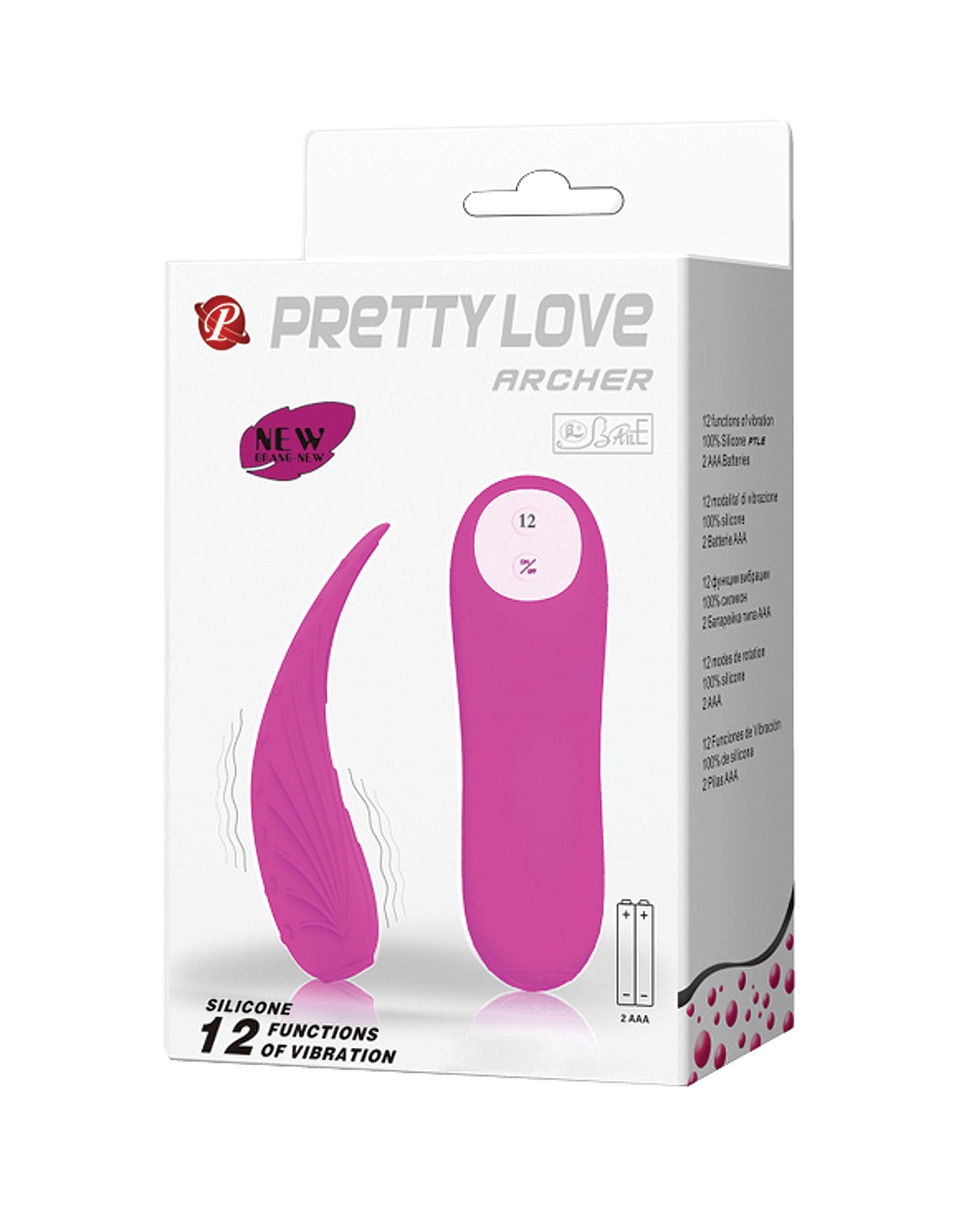 Pretty Love Archer Vibrator - Fuchsia - Image 11