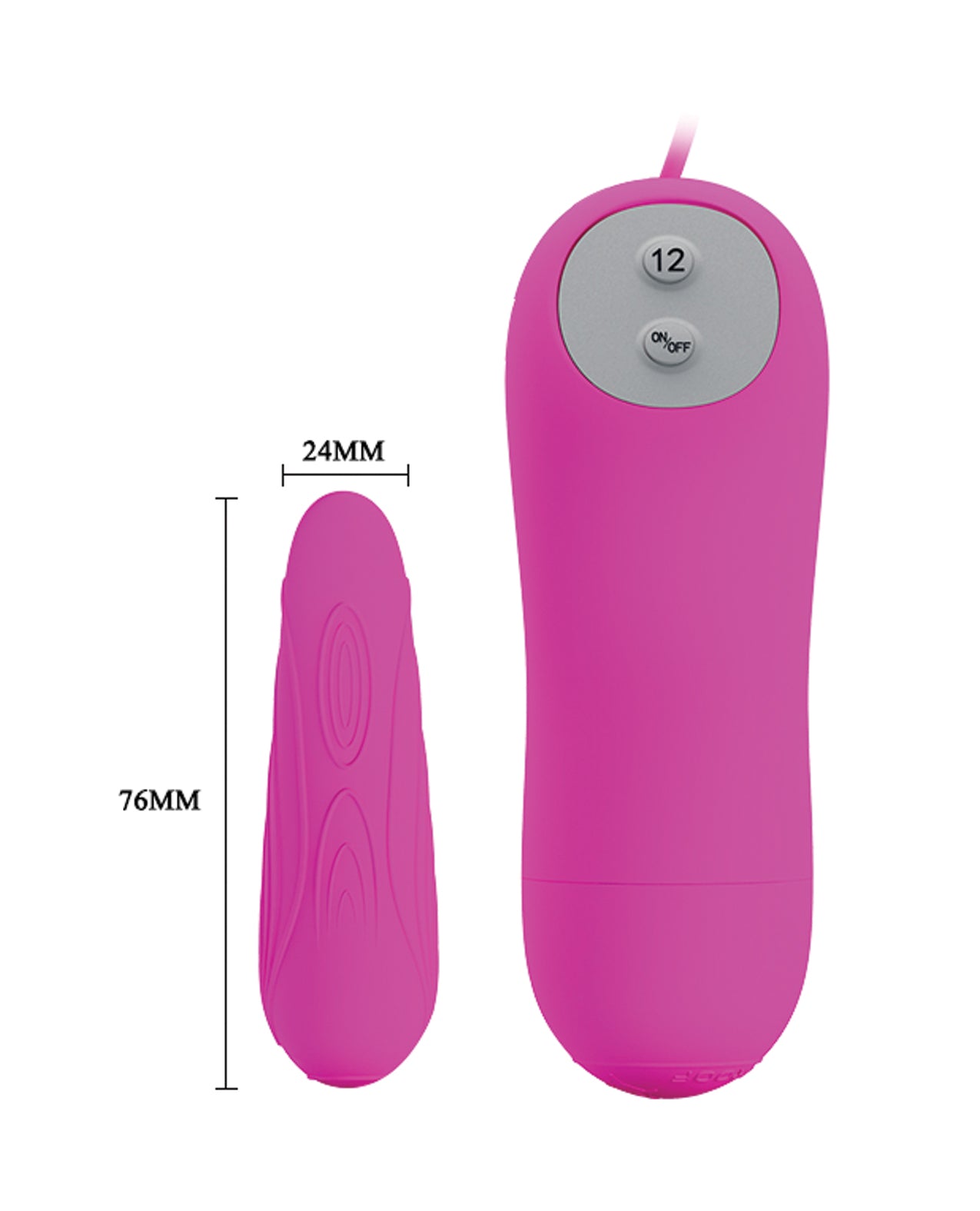 Pretty Love Archer Vibrator - Fuchsia - Image 5