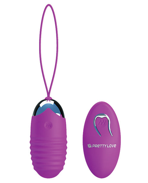 Pretty Love Jessica 12 Functions Egg Vibrator - Fuchsia - Image 7