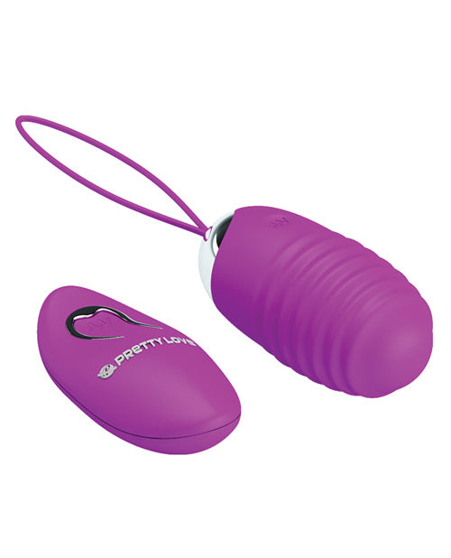 Pretty Love Jessica 12 Functions Egg Vibrator - Fuchsia - Image 3