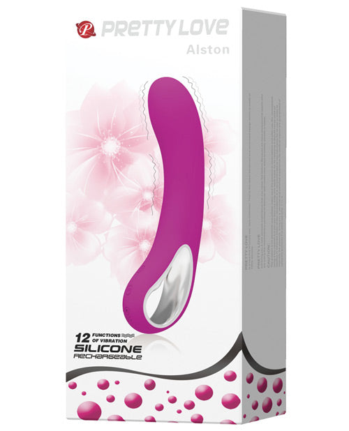 Pretty Love Alston 12 Function Vibrator w/Handle – Fuchsia