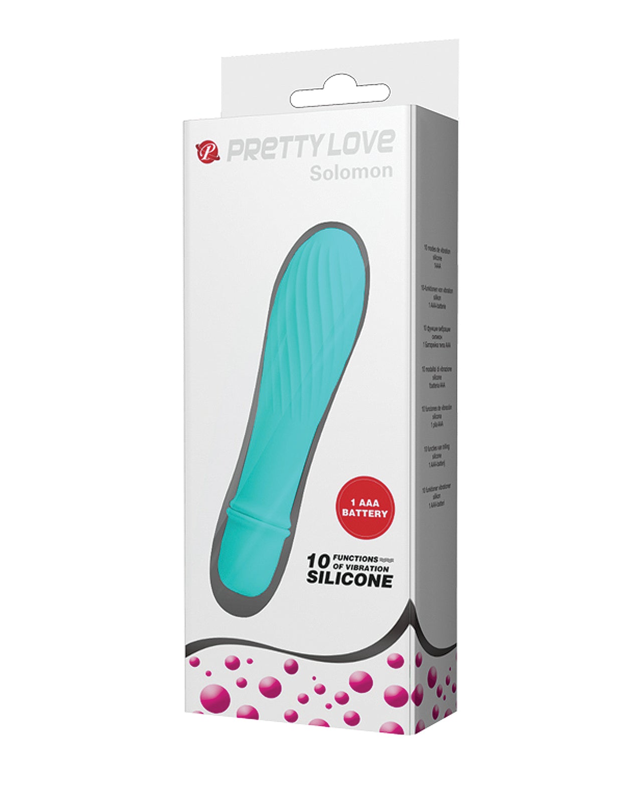 Pretty Love Solomon Brawny G-Spot Vibrator – Teal