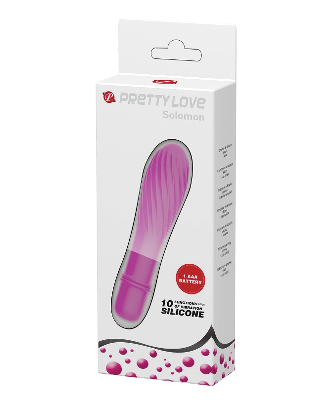 Pretty Love Solomon Brawny G-Spot Vibrator – Fuchsia