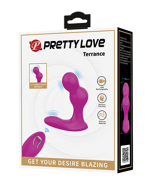 Pretty Love Terrance Dual Stimulator – Fuchsia