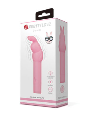 Pretty Love Gerardo Bunny Vibrator - Pink