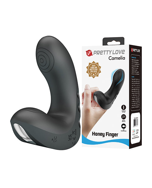 Pretty Love Camelia Finger Vibe – Black