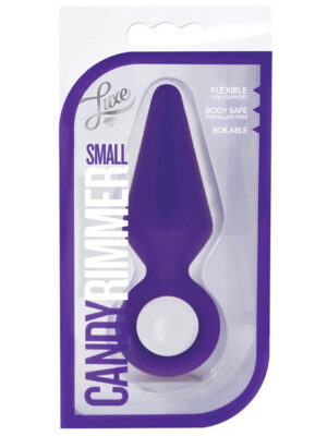 Blush Luxe Candy Rimmer Plug Small - Purple