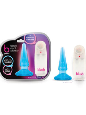 Blush B Yours Basic Anal Pleaser - Blue