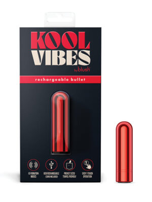 Blush Kool Vibes Mini Rechargeable Bullet - Cherry