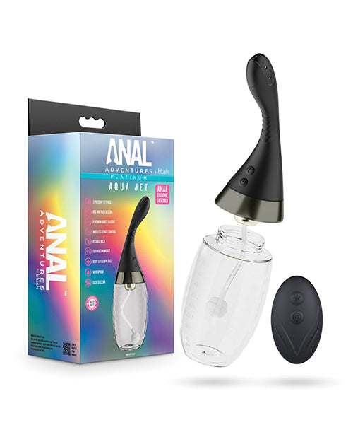 Anal Adventures Platinum Aqua Jet – Black