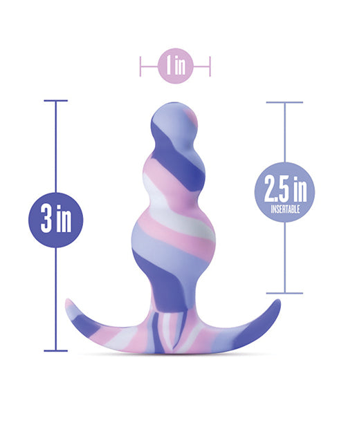 Blush Avant Twilight Silicone Plug - Blue - Image 9