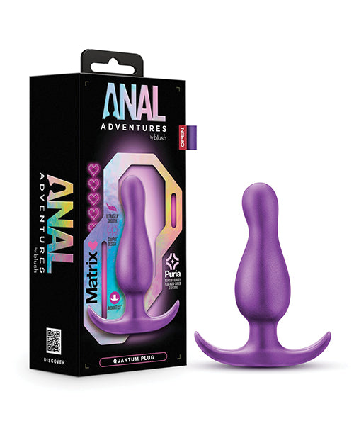 Blush Anal Adventures Matrix Quantum Plug – Purple