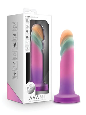 Blush Avant Sunrise Gaze Silicone Dildo - Sherbet