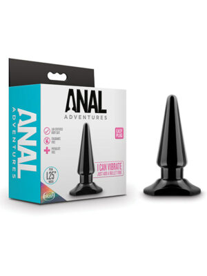 Blush Anal Adventures Easy Plug - Black
