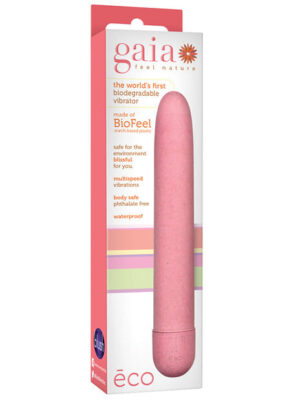 Blush Gaia Biodegradable Vibrator Eco - Coral