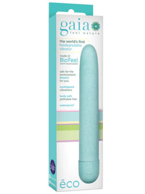 Blush Gaia Biodegradable Vibrator Eco - Aqua