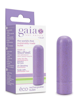 Blush Gaia Eco Rechargeable Bullet - Lilac