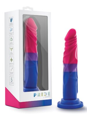 Blush Avant P8 Bisexual Pride Dildo - Love
